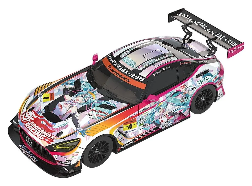 Hatsune Miku Model Car – AMG 2021 SUPER GT Round 5 7 cm