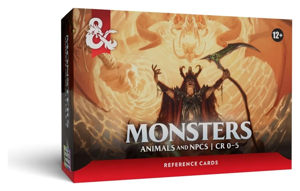 Dungeons & Dragons Reference Cards – Animals and NPCs English 1
