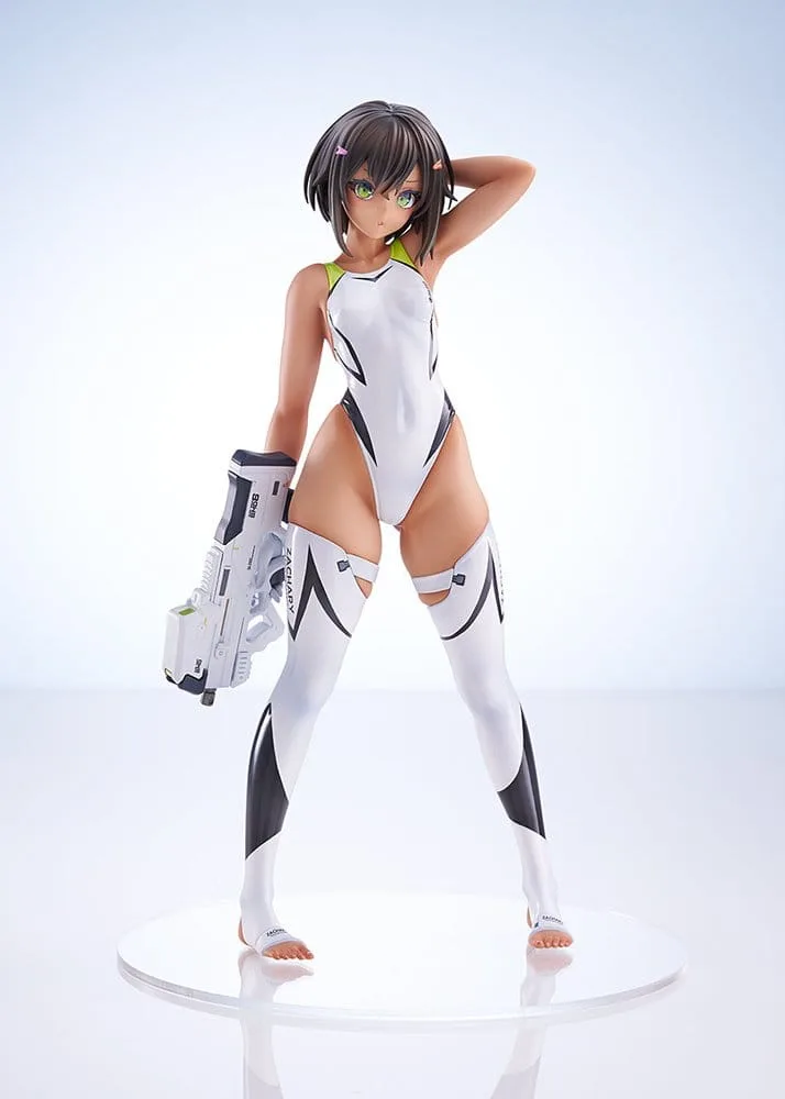 Arms Note Statue – Buchou-chan White Swimsuit 22 cm 13