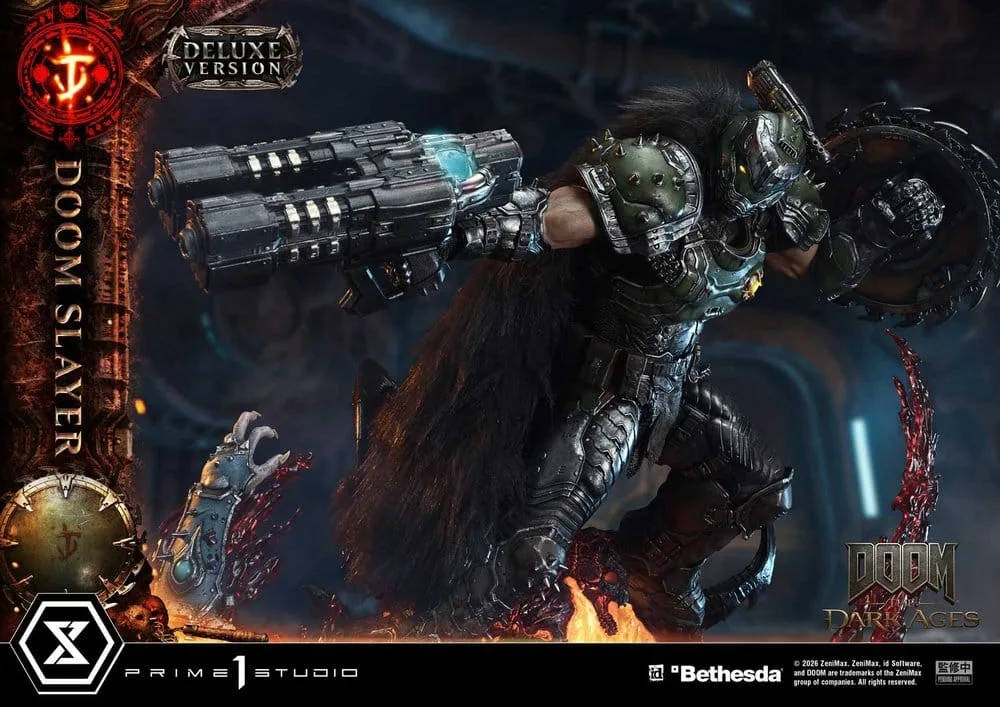 DOOM The Dark Ages Statue – Slayer Deluxe 1/4 77 cm 6