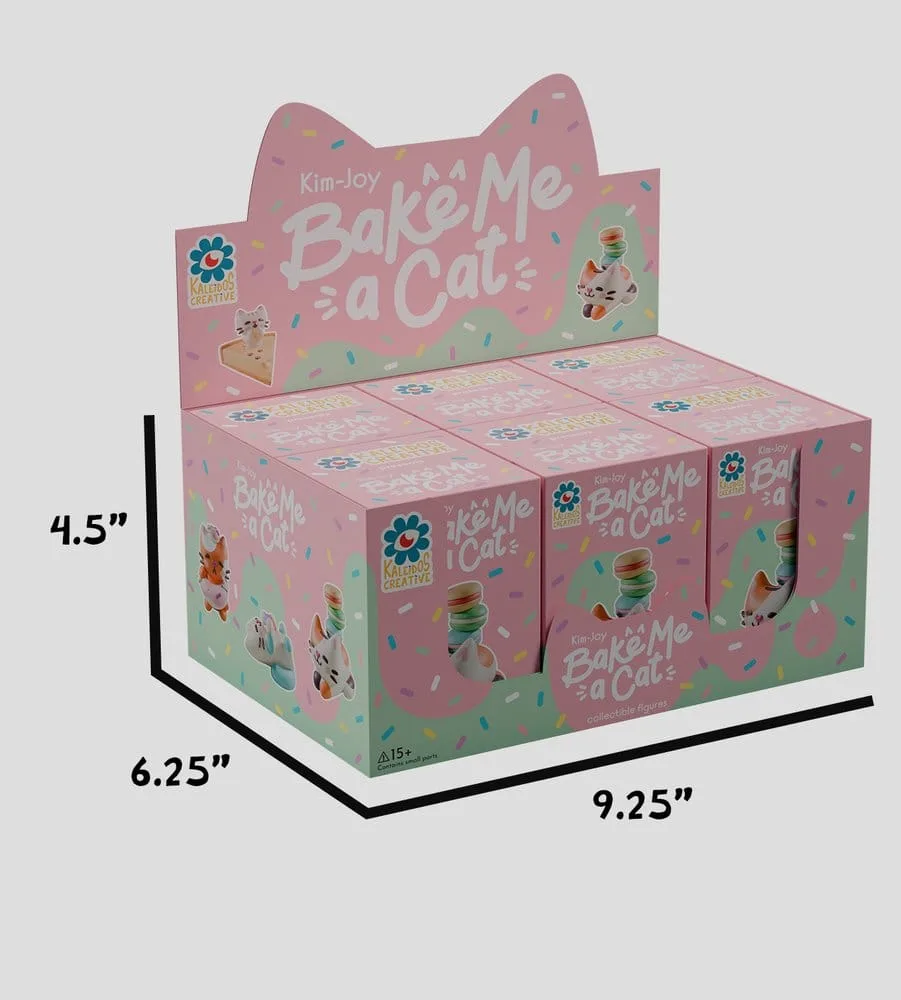 Bake Me a Cat Mini Figures – Series 1 Blind Box Display 6-Pack 7 cm 3