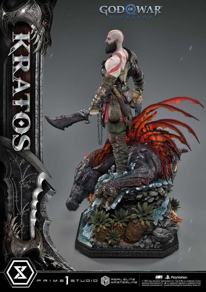 God of War Ragnarok Statue – Kratos Ultimate 1/3 Scale 95 cm 15