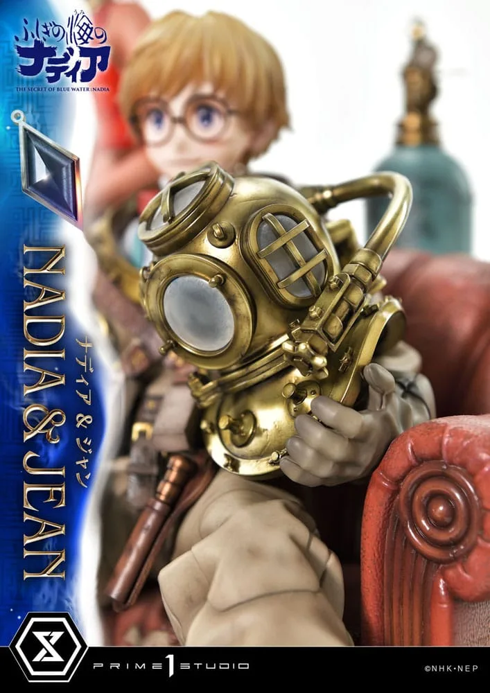 Nadia: The Secret of Blue Water Statue – Nadia & Jean 35 cm 12
