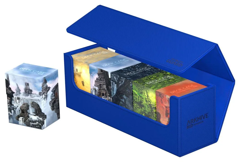 Ultimate Guard Kartenbox – Arkhive 400+ Xenoskin Blau 9