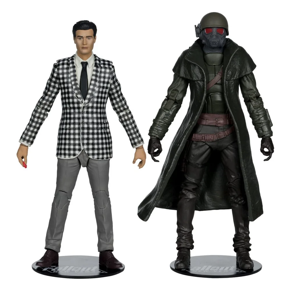 Fallout New Vegas Figure 2-Pack – Riot Ranger Armor & Benny 18 cm 6