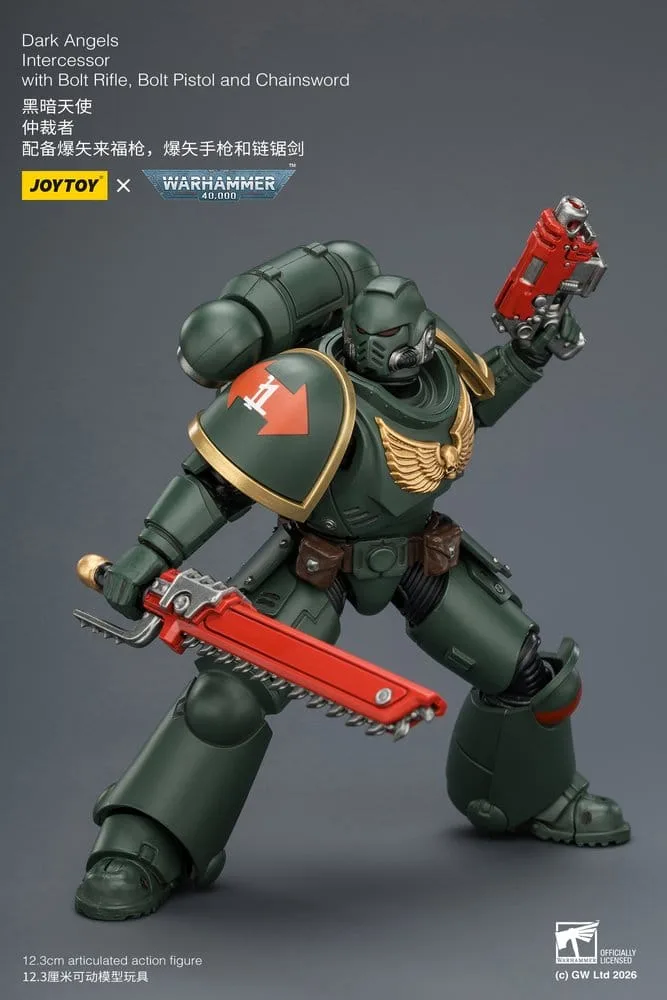 Warhammer 40,000 Action Figure – Dark Angels Intercessor 12.3 cm 18