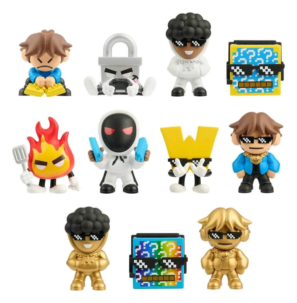 Caylus vs Foltyn Mini Figures – Blind Box Display of 12