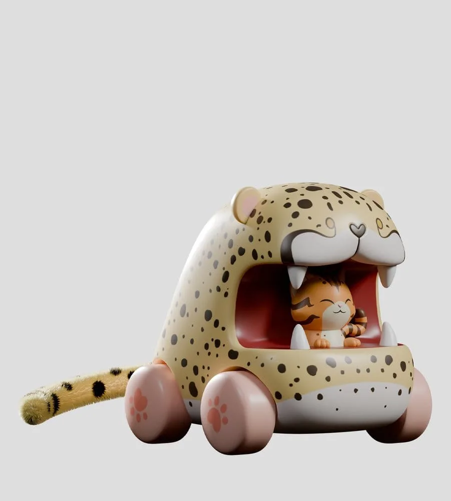 Big Top Chomps Rückziehautos – Serie 1 6er-Display 6 cm 4