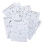Bluey Activity Set – Colouring Posters Stickers and Masks 6