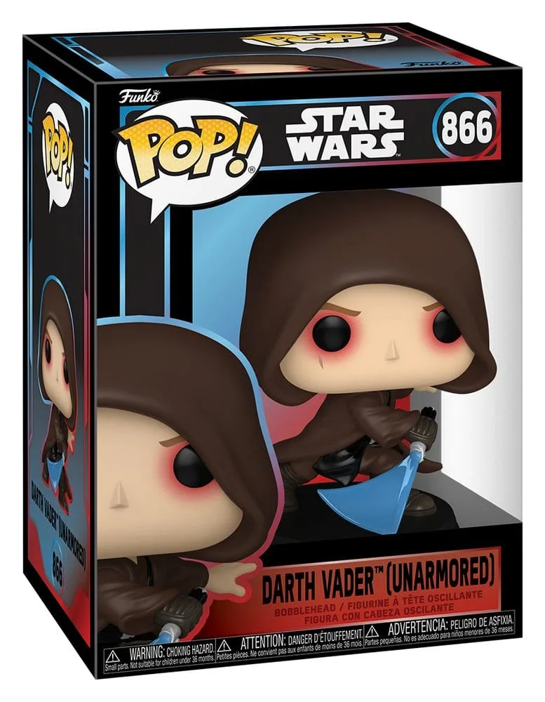 Star Wars Vinyl Bobblehead – Funko Pop Darth Vader Unarmored 10 cm 2