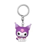 Sanrio Vinyl Keychains – Kuromi POP Display of 12 4 cm 1