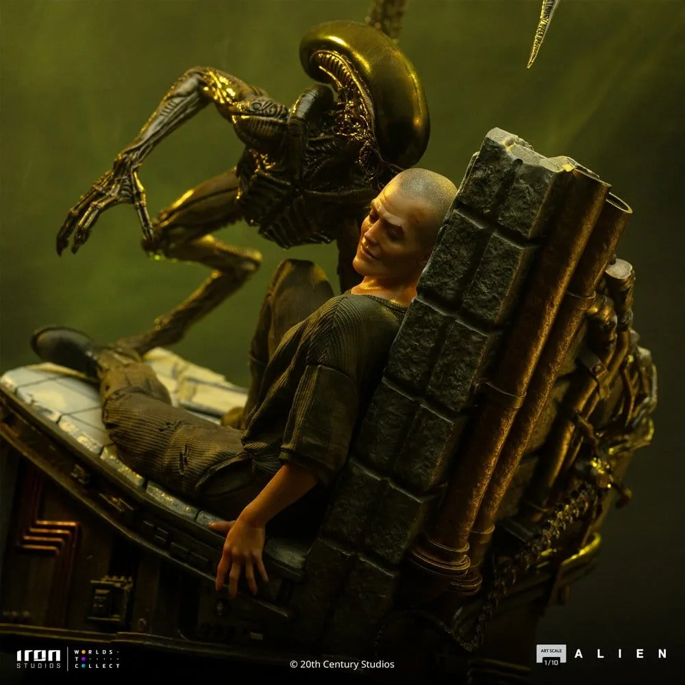 Alien 3 Statue – Ellen Ripley and Dog Alien 23 cm 11