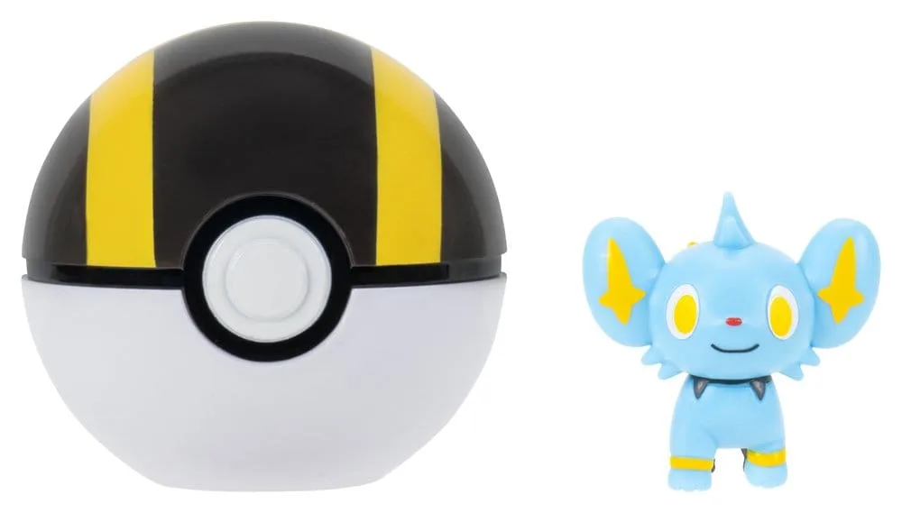 Pokémon Figure Set – Shinx and Ultra Ball Clip n Go