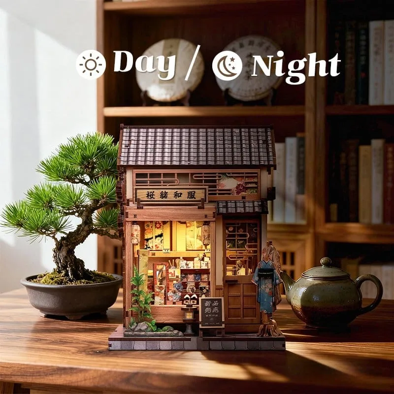Miniatuur Bouwpakket – Sakura O Kimono Shop 19 x 14 cm 24