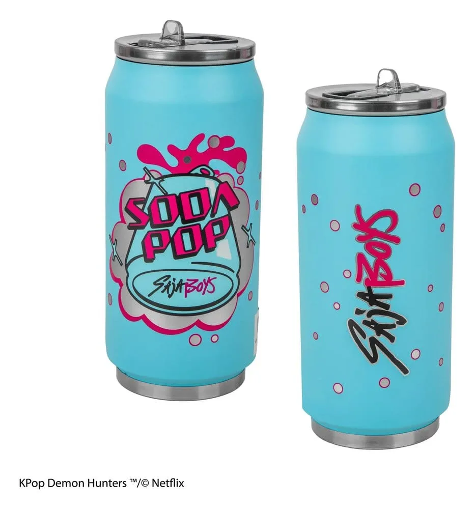 KPop Demon Hunters Thermal Straw Mug – Soda Pop Can 2