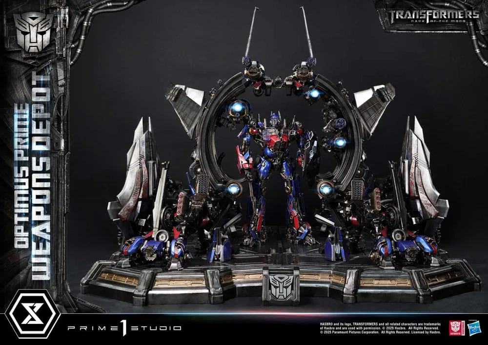 Transformers Statue – Optimus Prime Weapons Depot 8