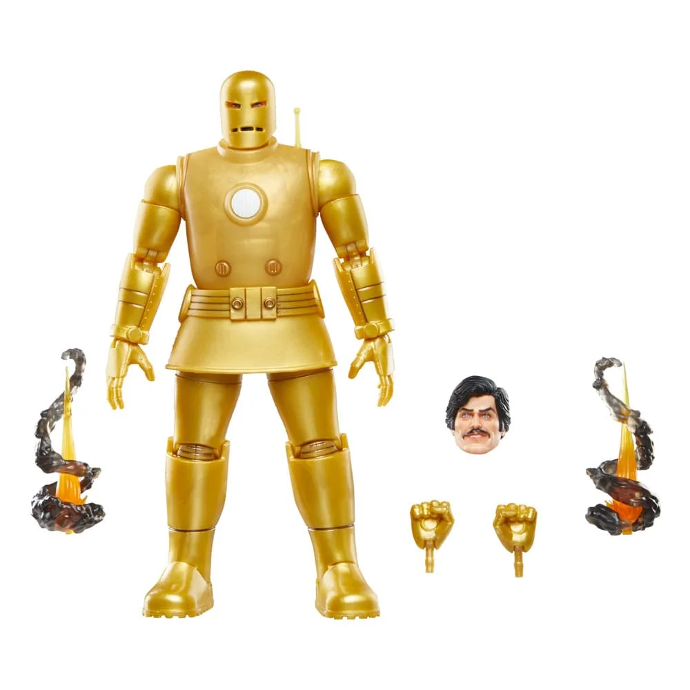 Iron Man Action Figure – Marvel Legends Model 01 Gold 15 cm 6
