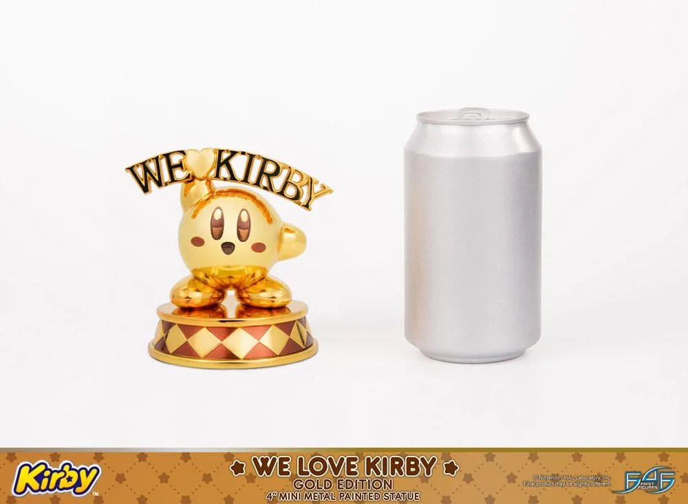 Kirby Die-Cast Statue – We Love Gold Edition 10 cm 11