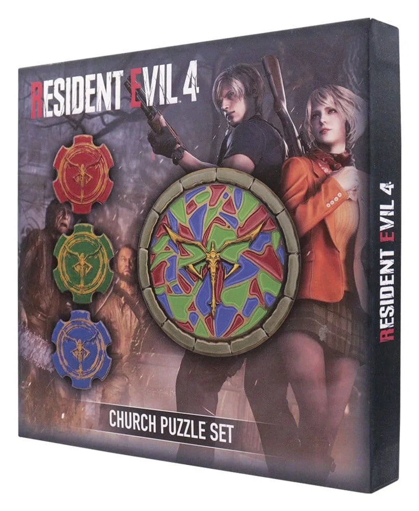 Resident Evil 4 Replica Set – Church Puzzle Medallions 7