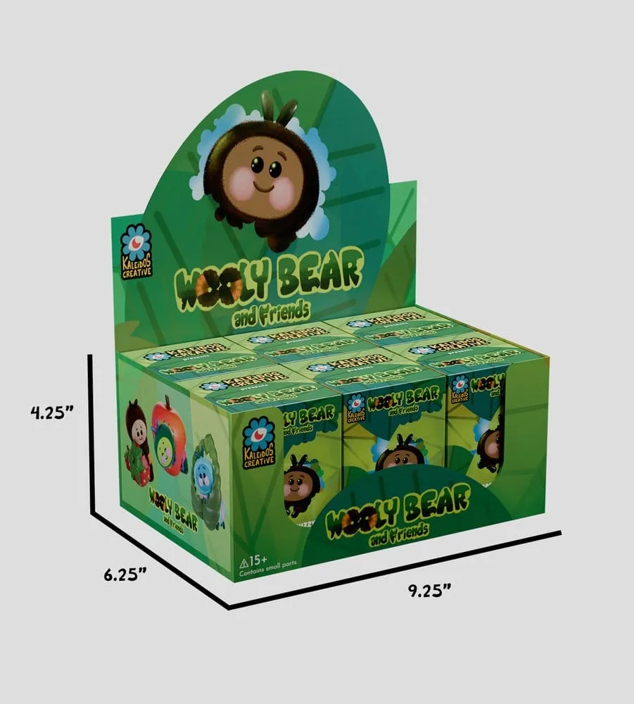 Wooly Bear and Friends Mini Figures – S1 Blind Box Display 6 x 13 cm 11