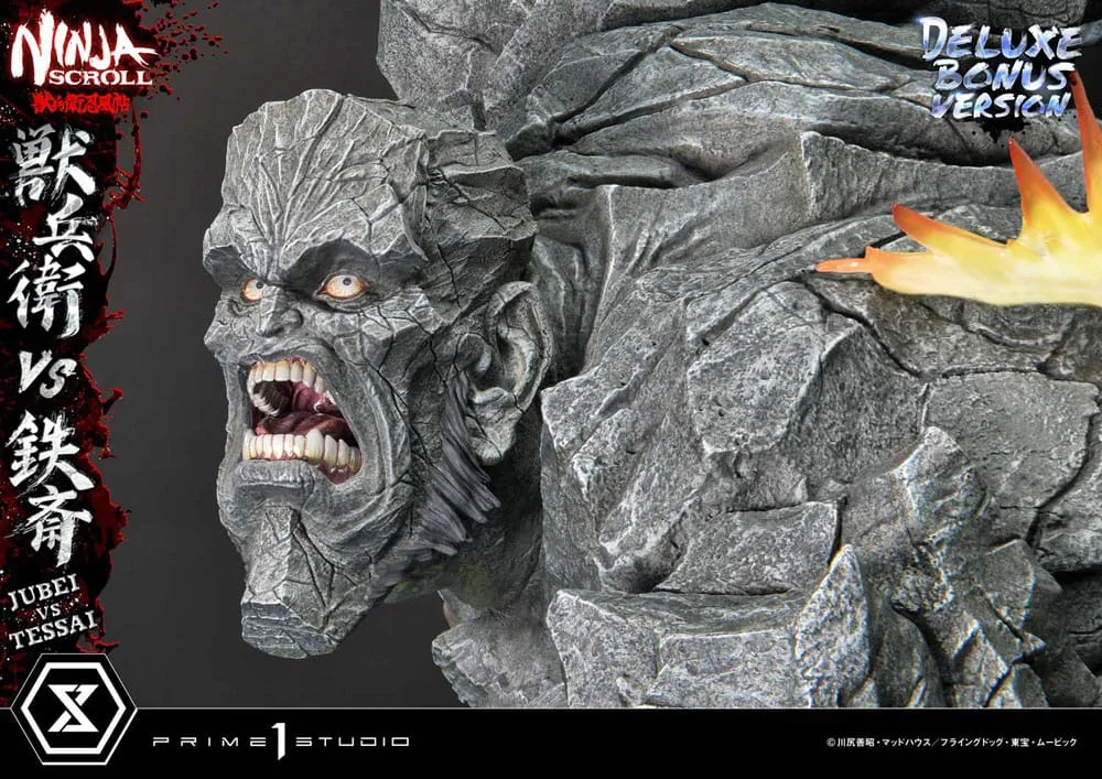 Ninja Scroll Statue – Jubei vs Tessai Deluxe Bonus 101 cm 8