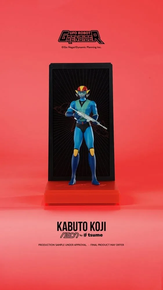 Grendizer Neon Statue – Kabuto Koji Alcor 1/9 Scale 25 cm 5