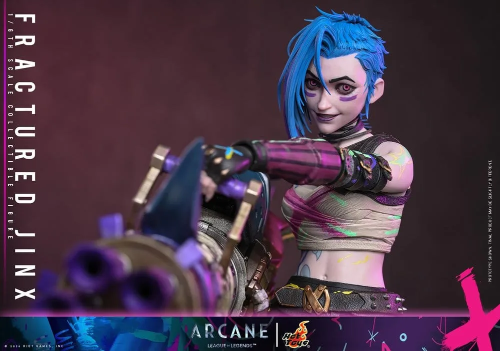 Arcane Action Figure – Fractured Jinx 1/6 28 cm 8