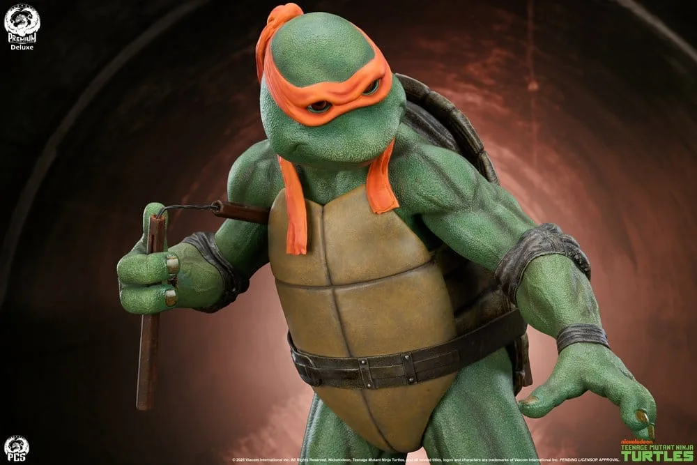 TMNT Statue – Michelangelo Deluxe Edition 84 cm 4