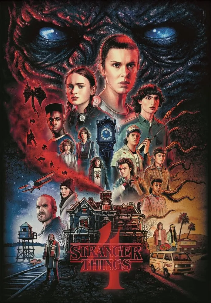Stranger Things Jigsaw Puzzle – Season 4 House 1000 Pieces 2