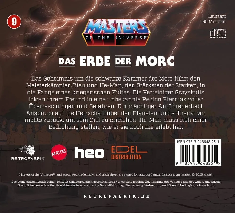 Masters of the Universe Radio Play CD – Episode 9 German 2