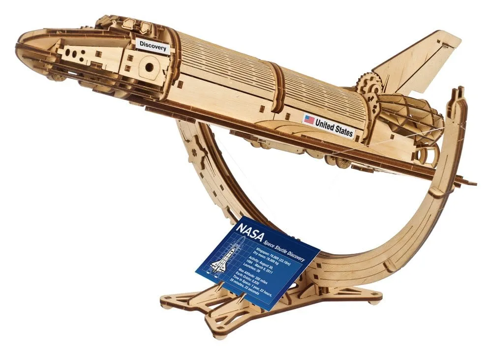 NASA Wooden Model Kit – Space Shuttle Discovery 19