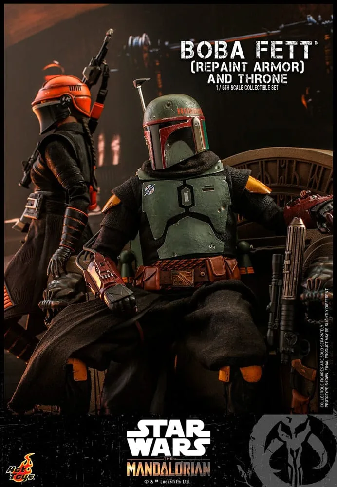 Star Wars Actionfigur – Boba Fett mit Thron Special Edition 30 cm 2
