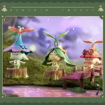 Genshin Impact Minifiguren – Aranara 9 blind boxes 8–10 cm 5