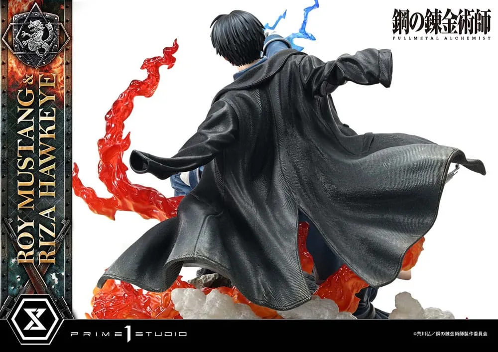 Fullmetal Alchemist Statue – Roy Mustang & Riza Hawkeye 50 cm 19