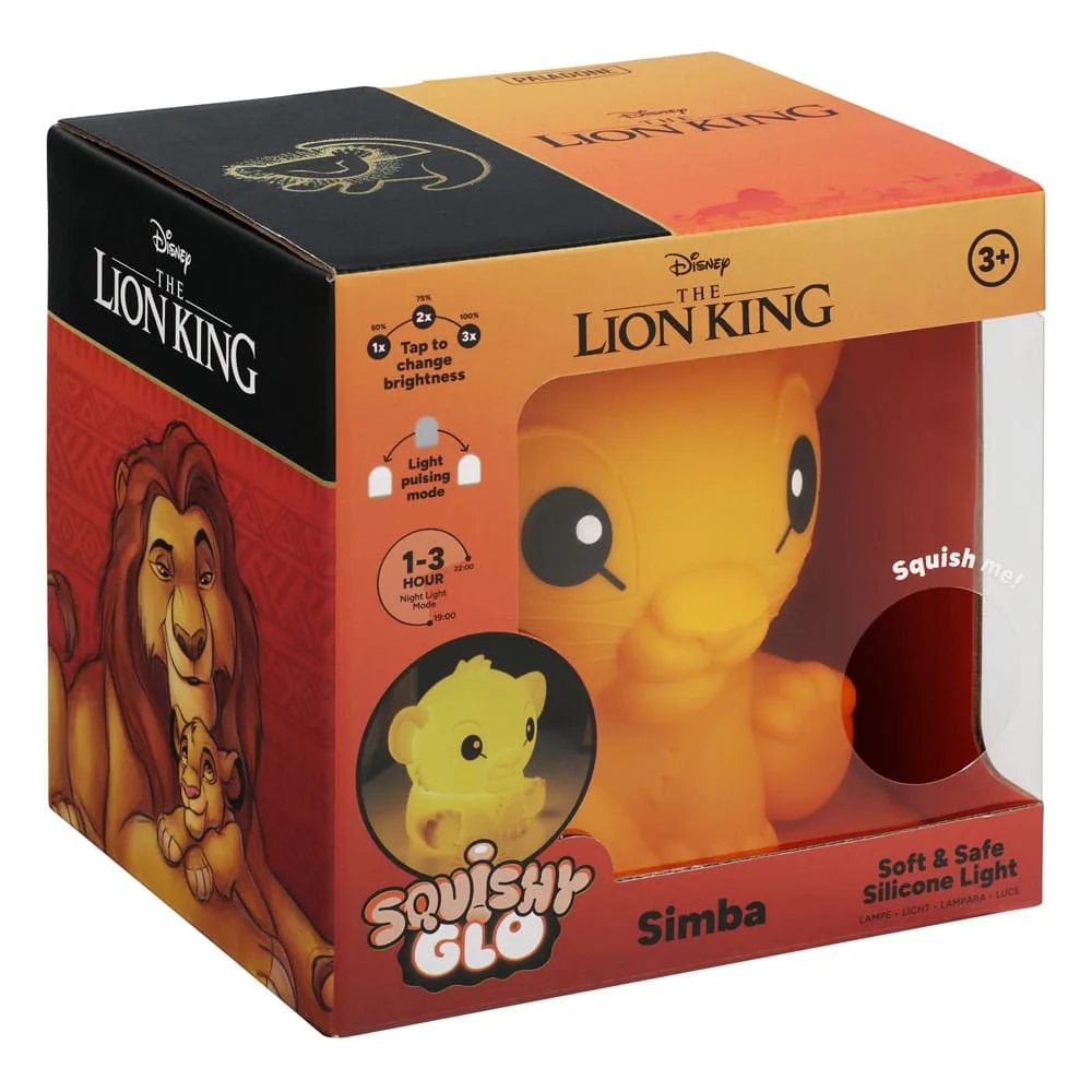 The Lion King Light – Simba Squishy Glo 15 cm 3