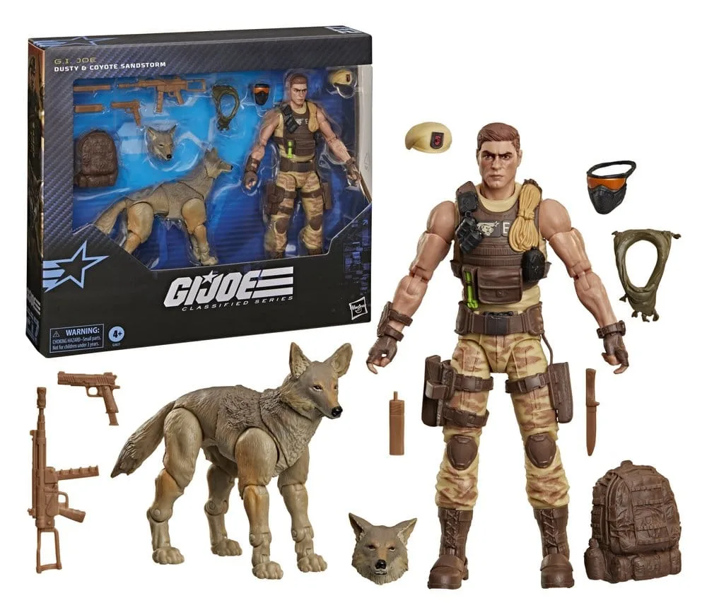 G.I. Joe Action Figure – Dusty and Coyote Sandstorm 15 cm 3
