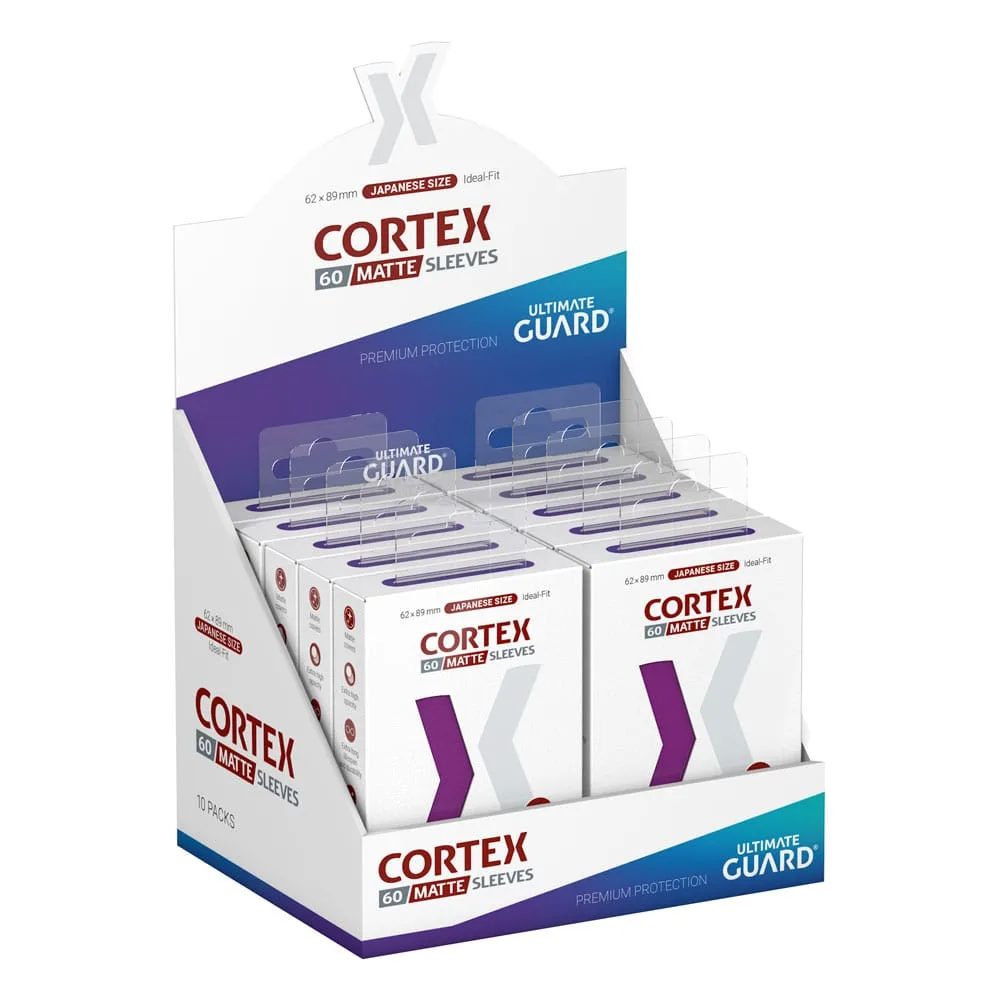 Ultimate Guard Card Sleeves – Cortex Matte Purple Japanese Size 5