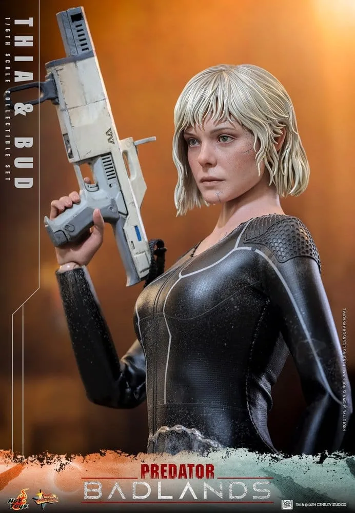 Predator Badlands figurenset – Thia en Bud schaal 1:6 29 cm 8