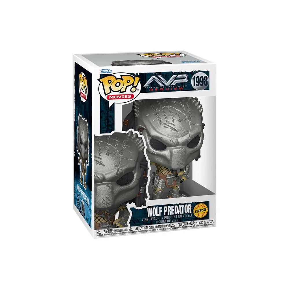 Predator Pop Figure Assortment – Wolf with Chase 6 Pack 9 cm 4