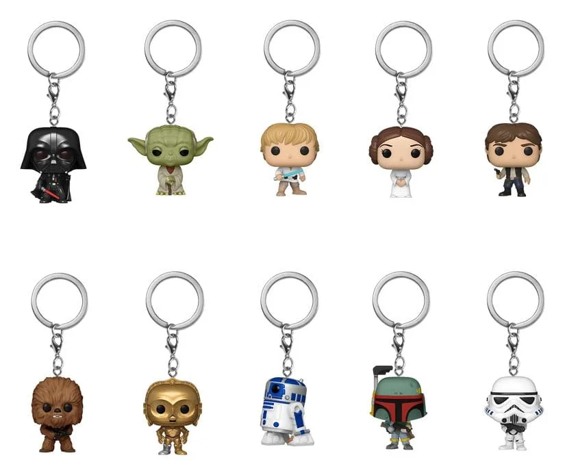 Star Wars Vinyl Keychains – Pop 12-Piece Display 4 cm 2
