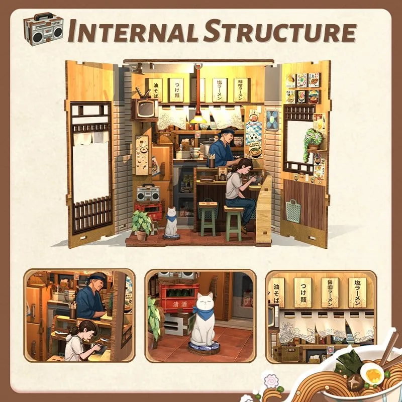 Miniature House Model Kit – CuteBee Oishii Kyoto 22 x 13 cm 14