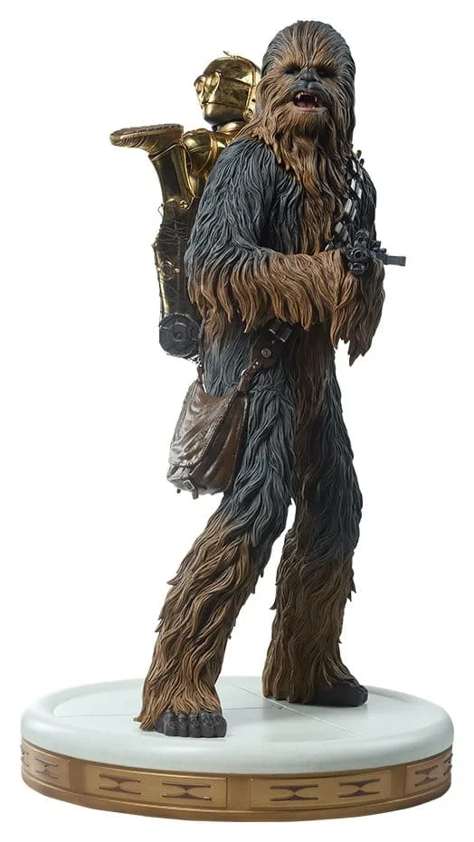 Star Wars Statue – Chewbacca and C-3PO Premium Format 63 cm