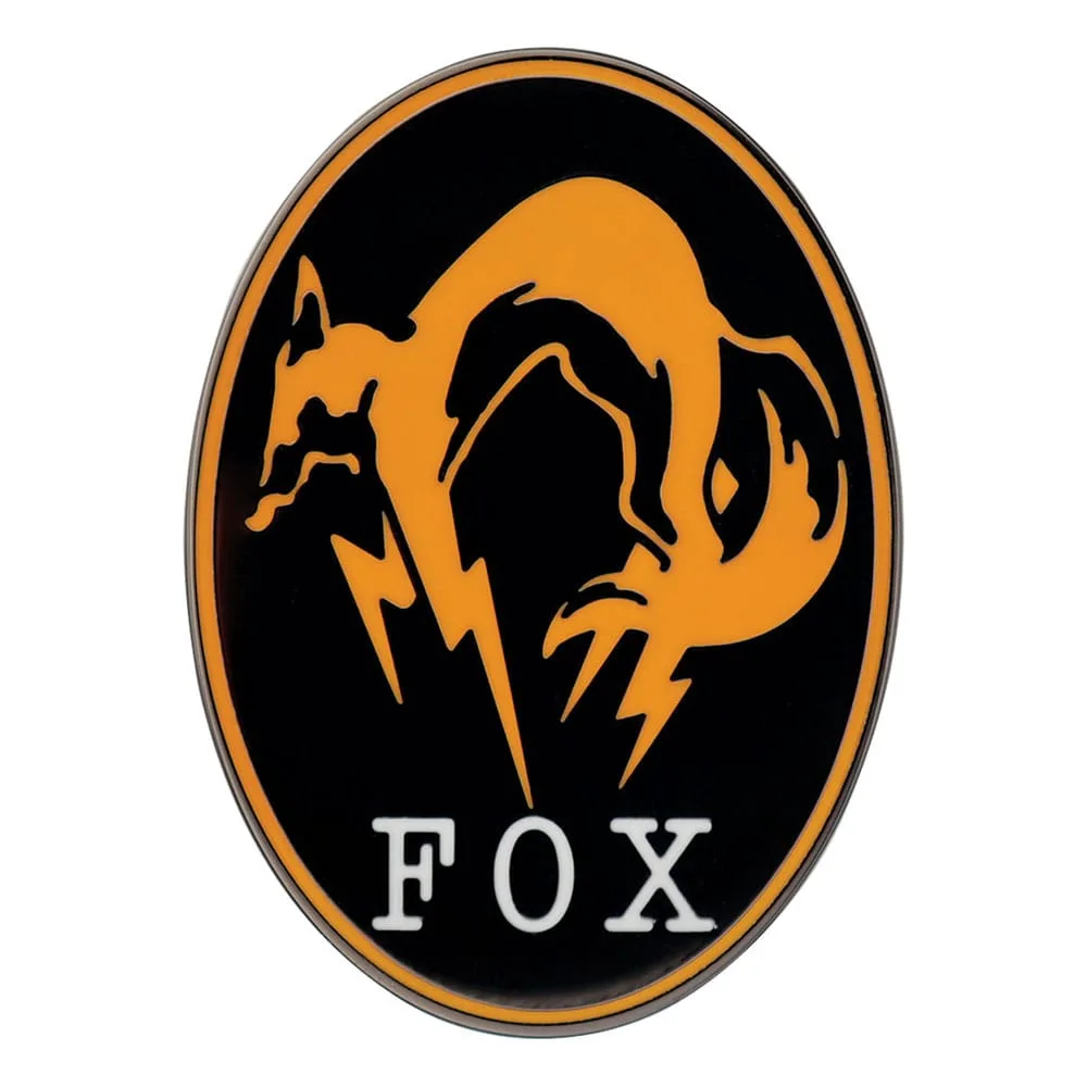 Metal Gear Solid Delta Pin Badge – Limited Edition FOX 50 x 36.2 mm