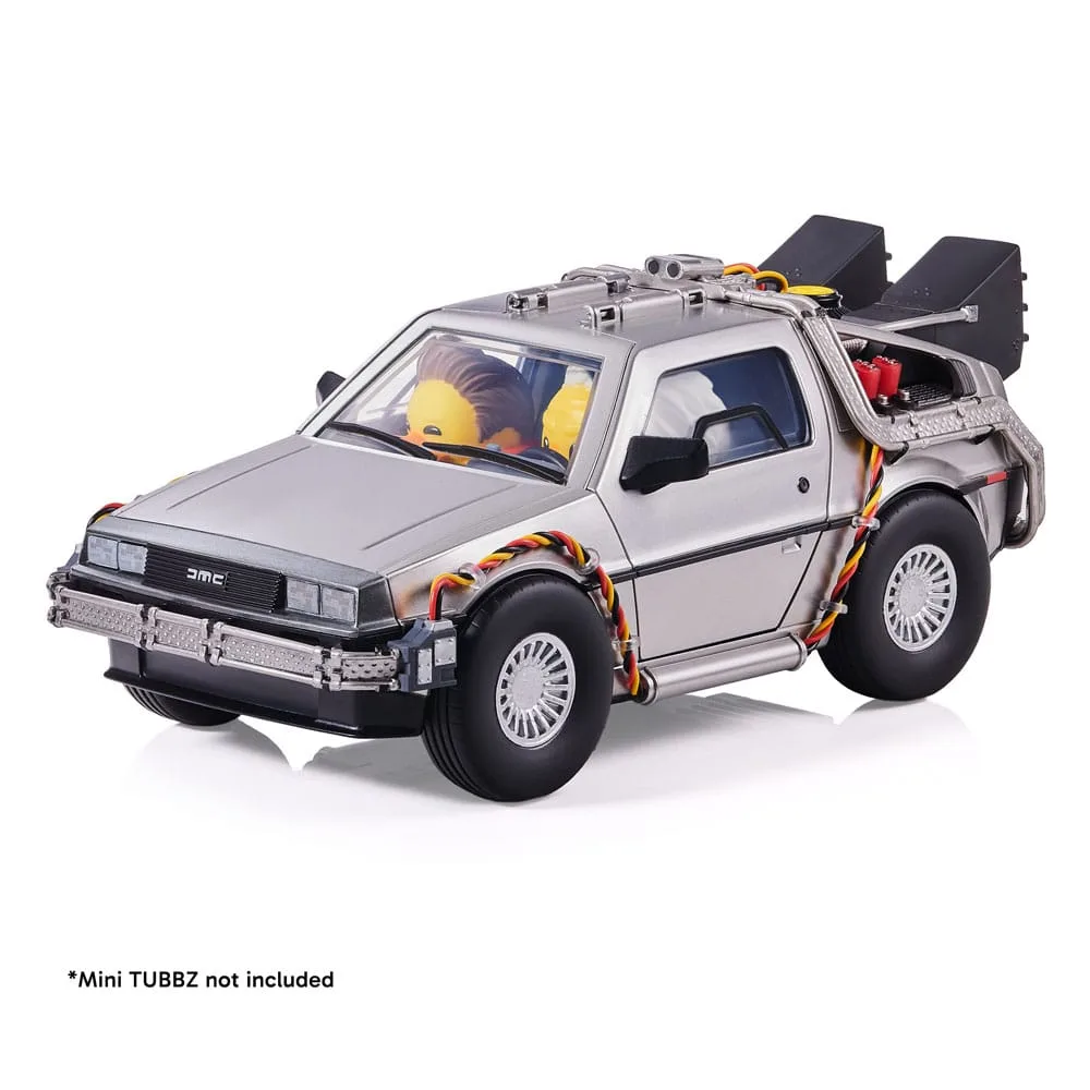 Back to the Future Vehicle Figure – Tubbz DeLorean 13 cm 4