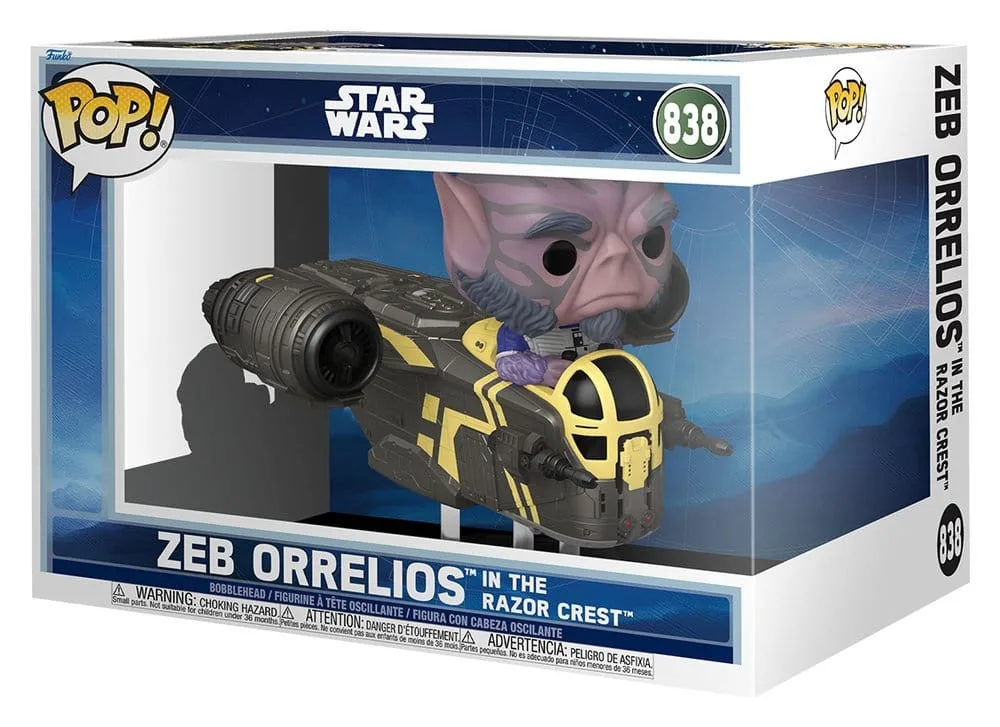 Star Wars Vinyl Figure – Zeb Orrelios in the Razor Crest 9 cm 2