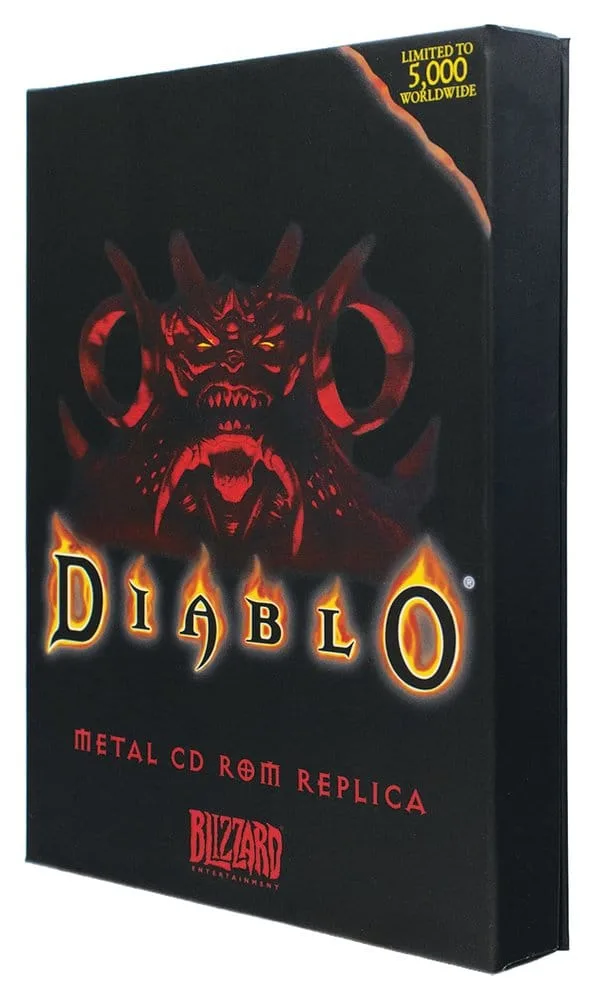 Diablo CD-ROM Replica – 30th Anniversary Limited Edition 11 cm 8