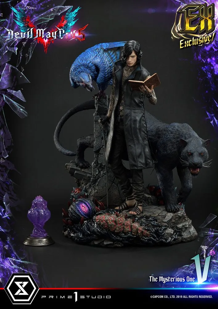Devil May Cry 5 Statue Set – V Regular and Exclusive 1/4 Scale 58 cm 1