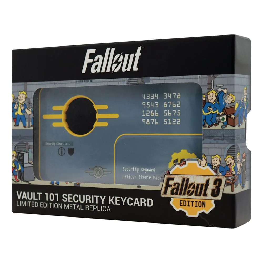 Fallout 3 Replica – Vault 101 Security Keycard Limited Edition 3