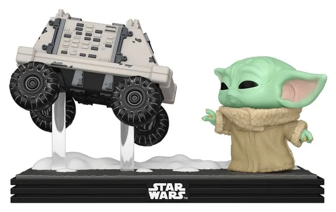 Star Wars POP Moment – Grogu with Polar Mouse Droid 9 cm