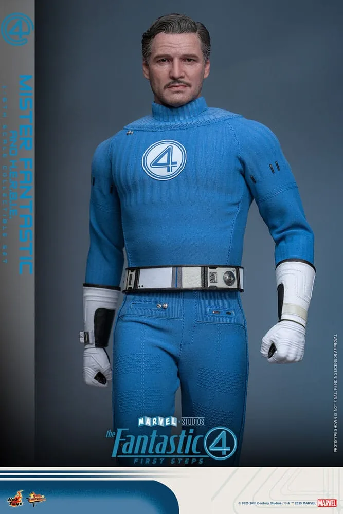 Fantastic Four Figure Set – Mister Fantastic and H.E.R.B.I.E. 30 cm 15